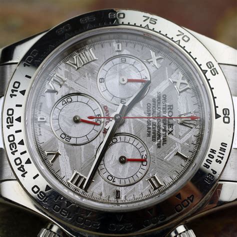 rolex meteorite dial story|rolex meteorite for sale.